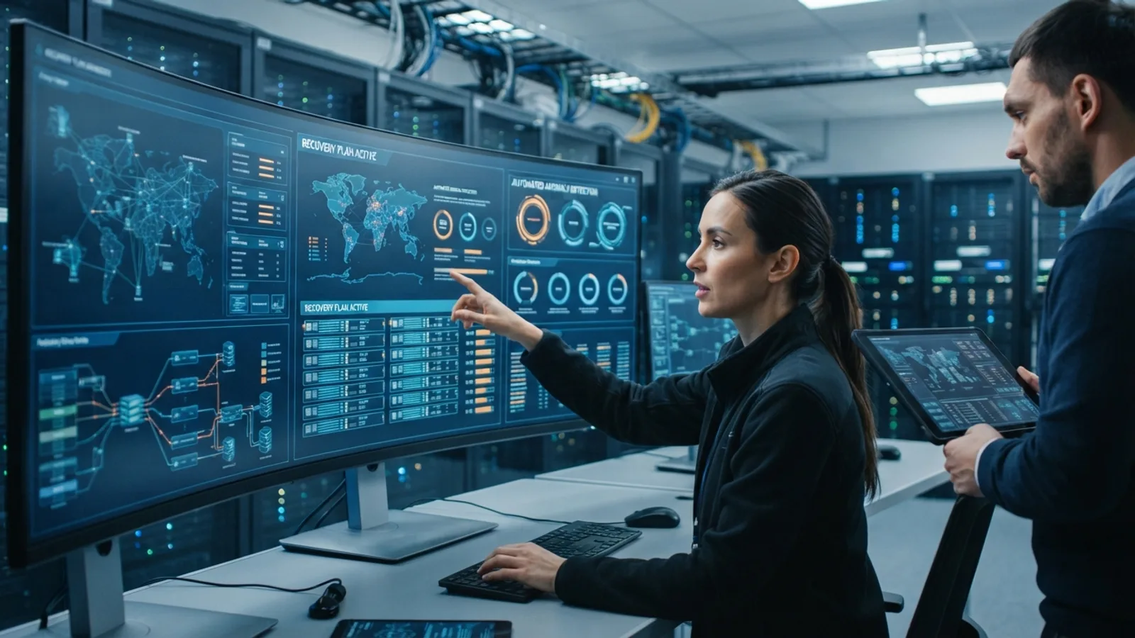 Imagem de destaque do artigo: IA em Disaster Recovery: Automação Inteligente para Sistemas Críticos