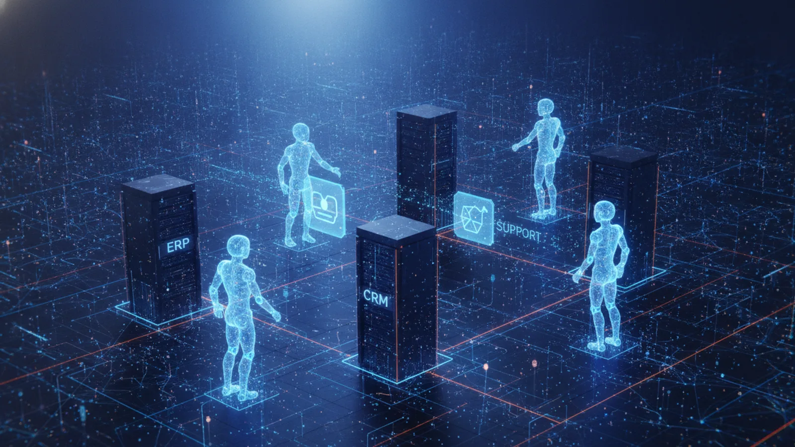 Imagem de destaque do artigo: Agentes Autônomos de IA no Suporte e Atendimento B2B: Muito Além dos Chatbots Básicos